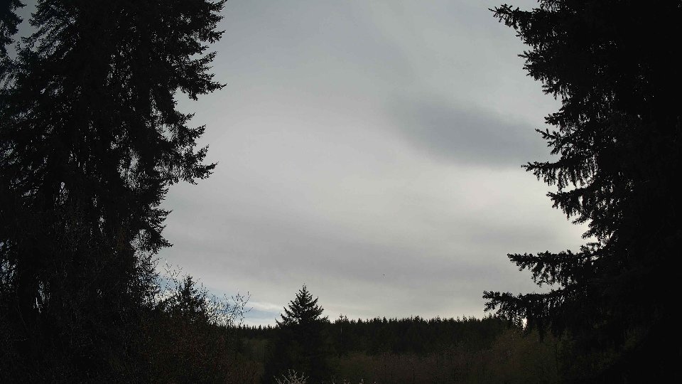 Pacific Northwest skyline timelapse frame from Apr 19th, 2026 at 6:15 PM
