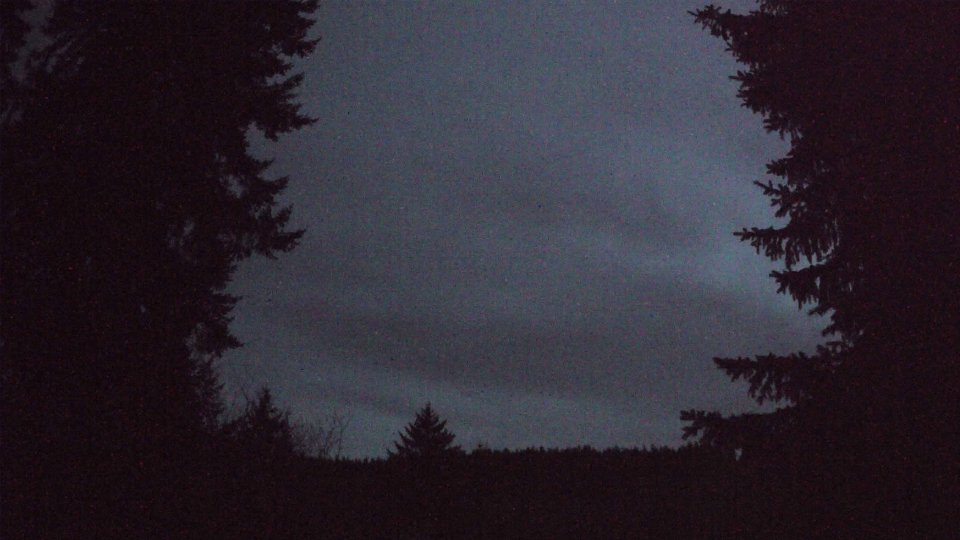Pacific Northwest skyline timelapse frame from Apr 19th, 2026 at 8:43 PM
