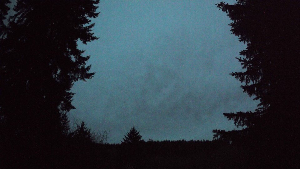 Pacific Northwest skyline timelapse frame from Apr 20th, 2026 at 5:45 AM