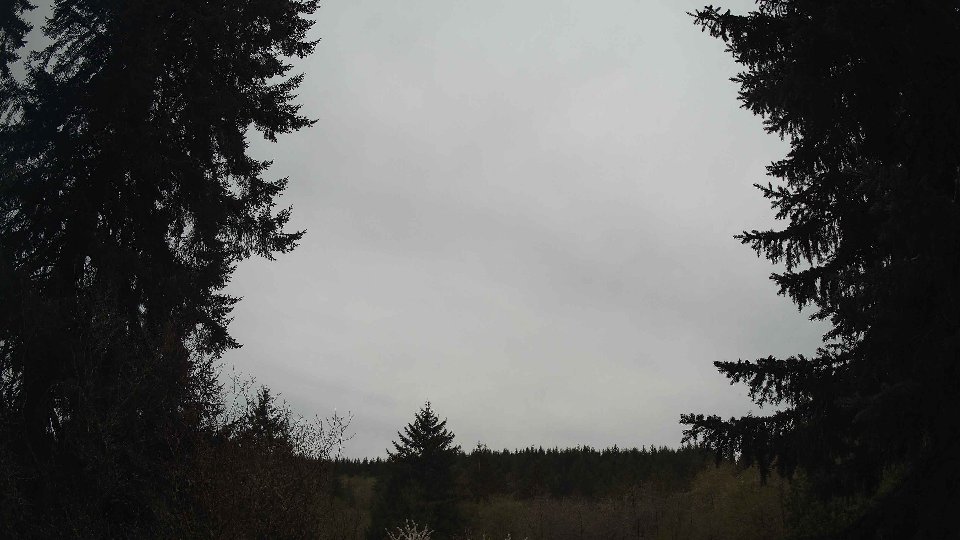 Pacific Northwest skyline timelapse frame from Apr 20th, 2026 at 6:45 AM