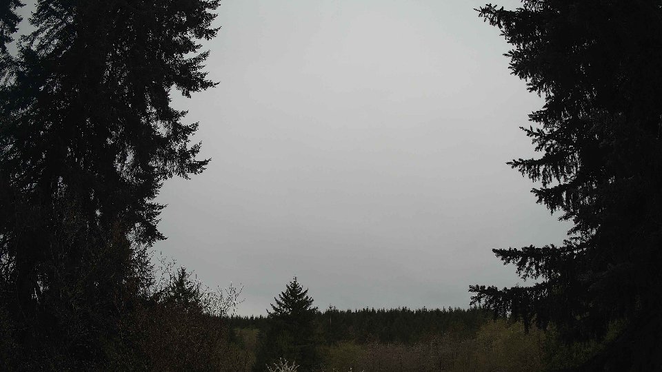 Pacific Northwest skyline timelapse frame from Apr 20th, 2026 at 8:30 AM
