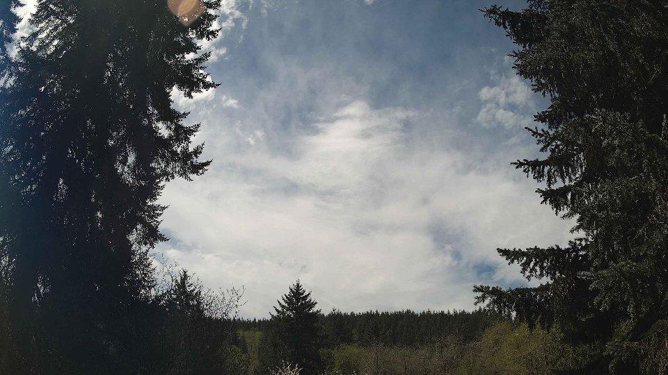 Pacific Northwest skyline timelapse frame from Apr 20th, 2026 at 12:30 PM