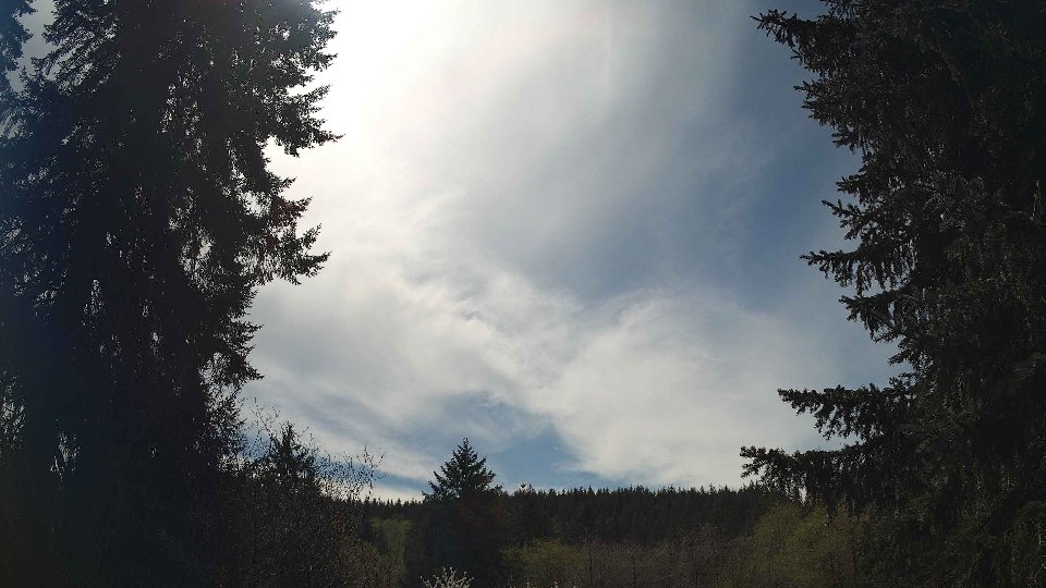 Pacific Northwest skyline timelapse frame from Apr 20th, 2026 at 2:00 PM