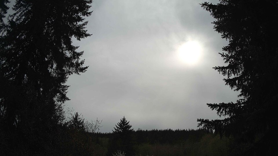 Pacific Northwest skyline timelapse frame from Apr 20th, 2026 at 4:30 PM