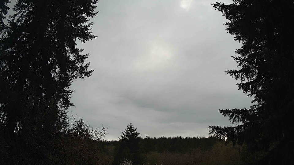 Pacific Northwest skyline timelapse frame from Apr 20th, 2026 at 5:30 PM