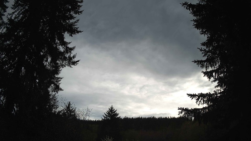 Pacific Northwest skyline timelapse frame from Apr 20th, 2026 at 5:45 PM