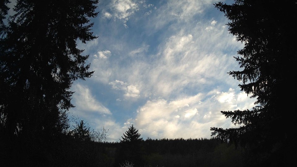 Pacific Northwest skyline timelapse frame from Apr 20th, 2026 at 7:30 PM