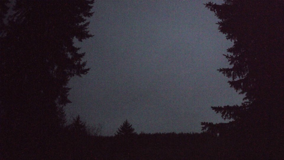 Pacific Northwest skyline timelapse frame from Apr 20th, 2026 at 8:45 PM