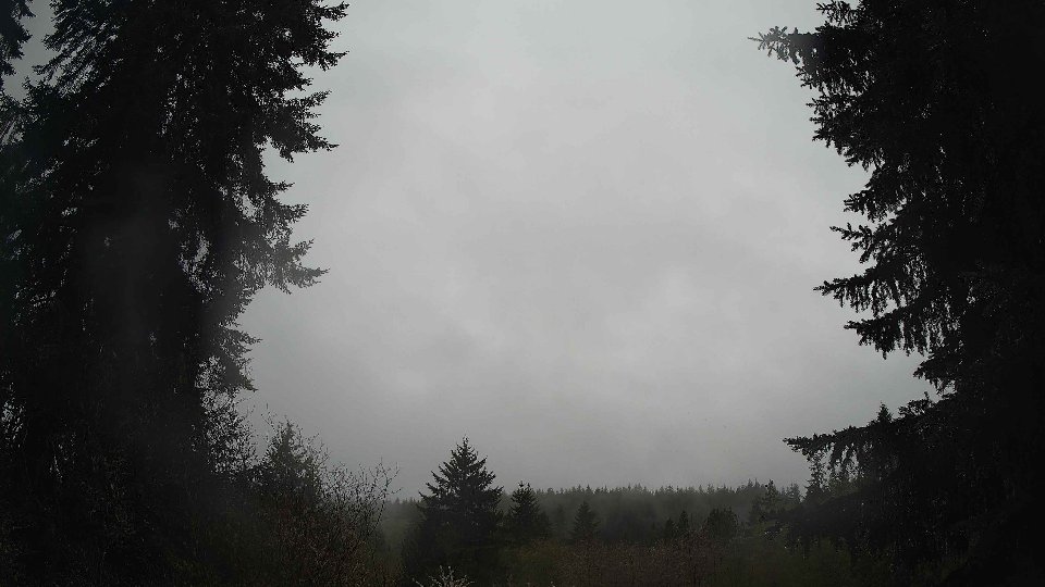 Pacific Northwest skyline timelapse frame from Apr 21st, 2026 at 8:45 AM