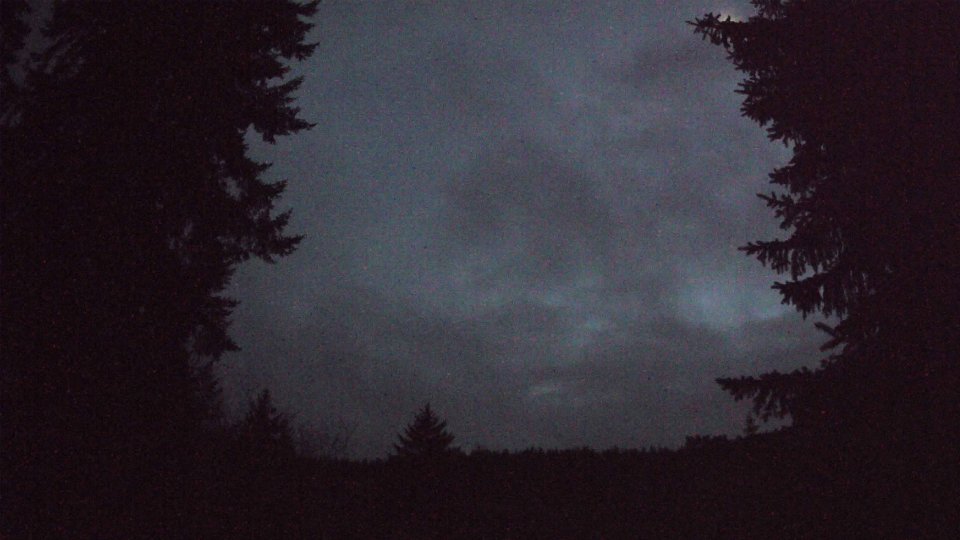 Pacific Northwest skyline timelapse frame from Apr 21st, 2026 at 8:48 PM