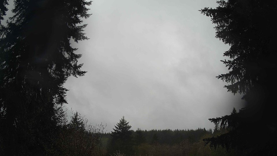Pacific Northwest skyline timelapse frame from Apr 22nd, 2026 at 7:45 AM