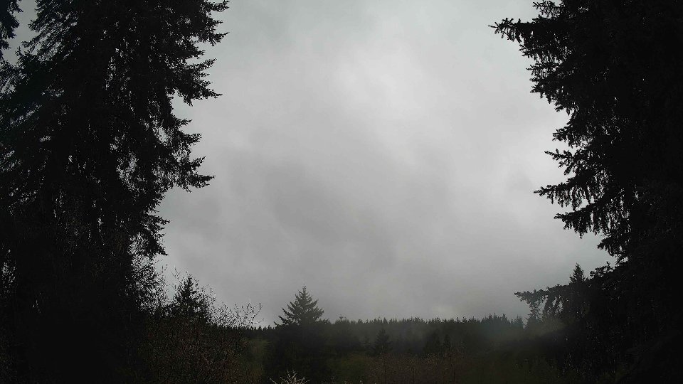 Pacific Northwest skyline timelapse frame from Apr 22nd, 2026 at 12:00 PM