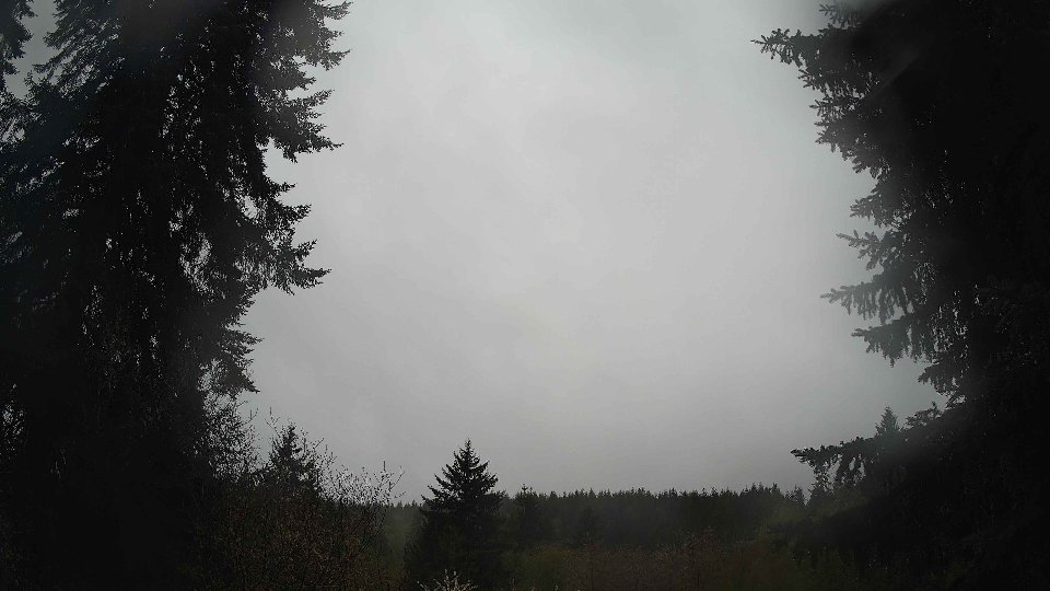 Pacific Northwest skyline timelapse frame from Apr 22nd, 2026 at 12:45 PM