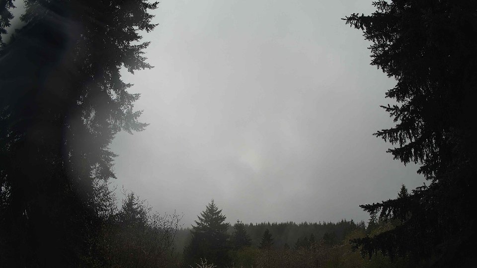 Pacific Northwest skyline timelapse frame from Apr 22nd, 2026 at 1:15 PM