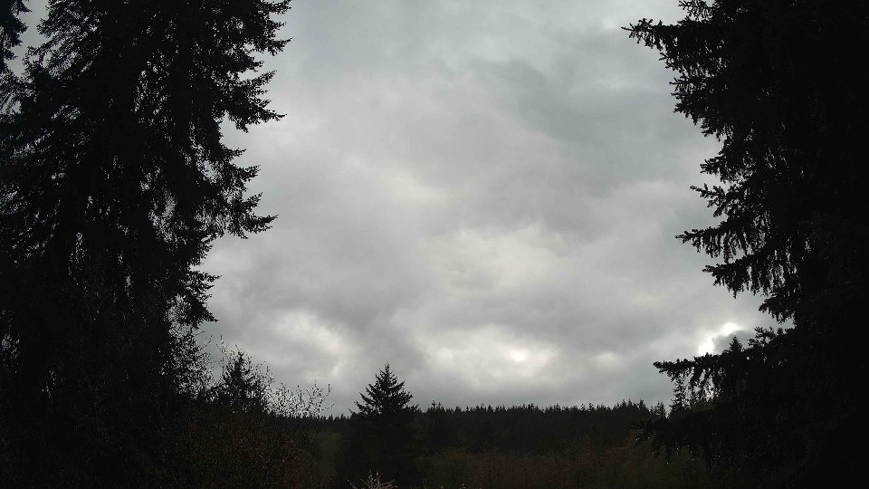 Pacific Northwest skyline timelapse frame from Apr 22nd, 2026 at 5:00 PM