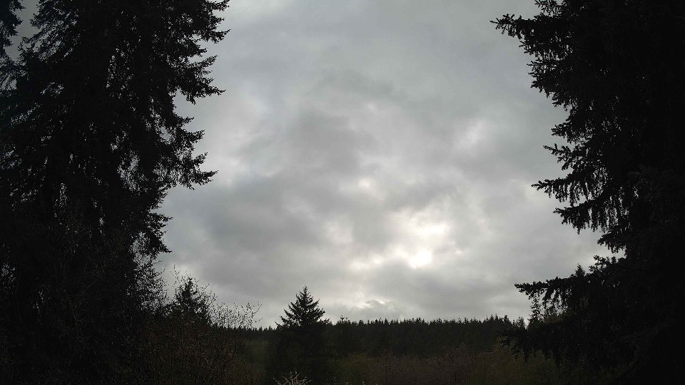 Pacific Northwest skyline timelapse frame from Apr 22nd, 2026 at 5:15 PM