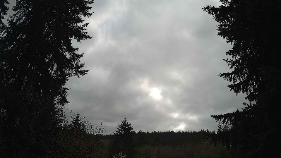 Pacific Northwest skyline timelapse frame from Apr 22nd, 2026 at 5:45 PM