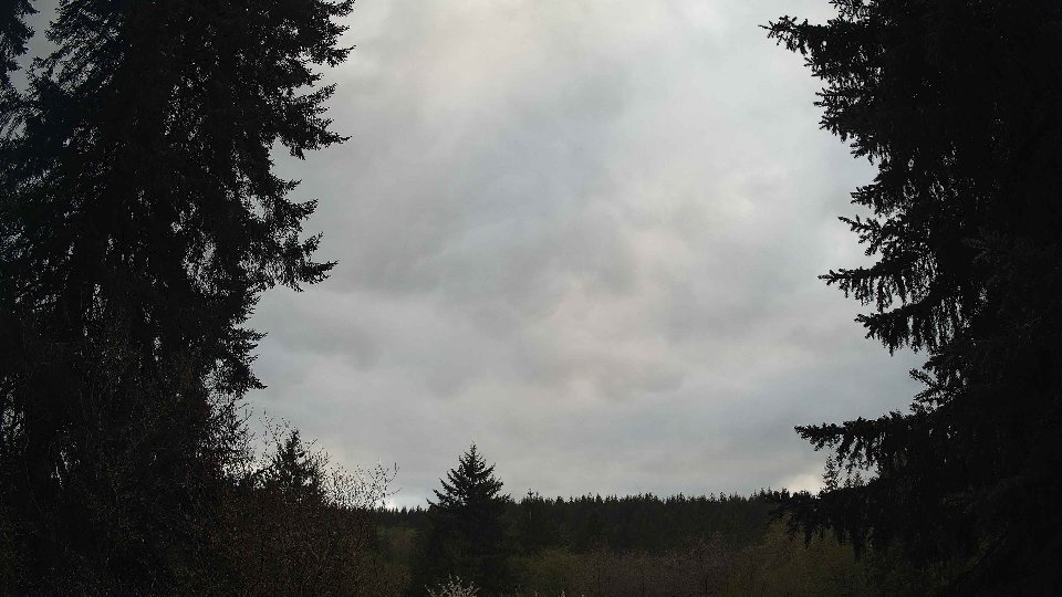 Pacific Northwest skyline timelapse frame from Apr 22nd, 2026 at 7:15 PM