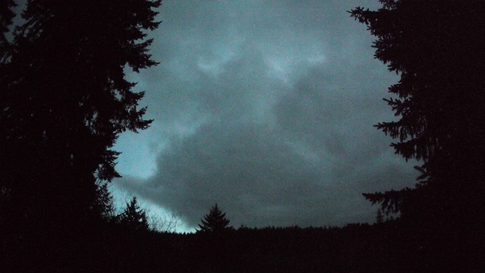 Pacific Northwest skyline timelapse frame from Apr 22nd, 2026 at 8:45 PM