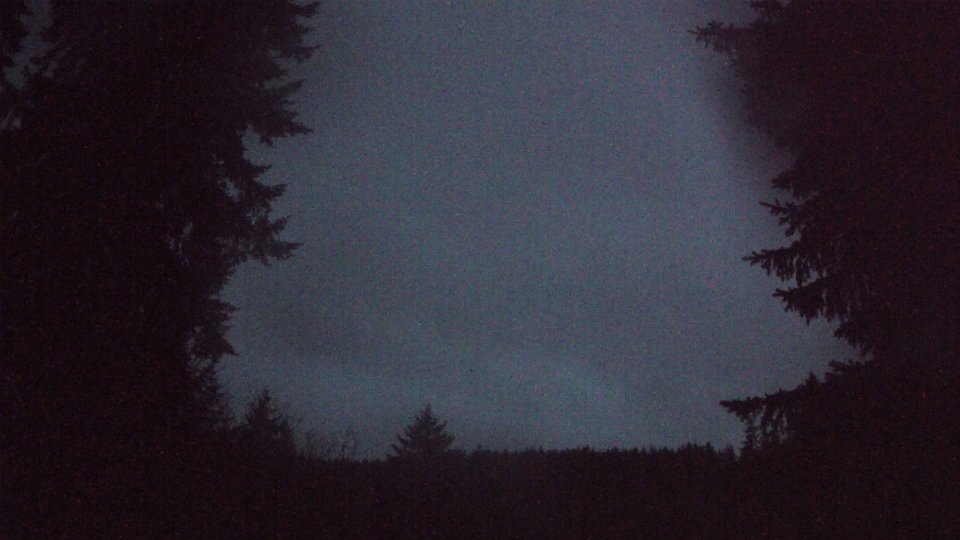 Pacific Northwest skyline timelapse frame from Apr 22nd, 2026 at 5:43 AM