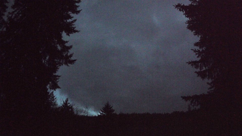 Pacific Northwest skyline timelapse frame from Apr 22nd, 2026 at 8:48 PM
