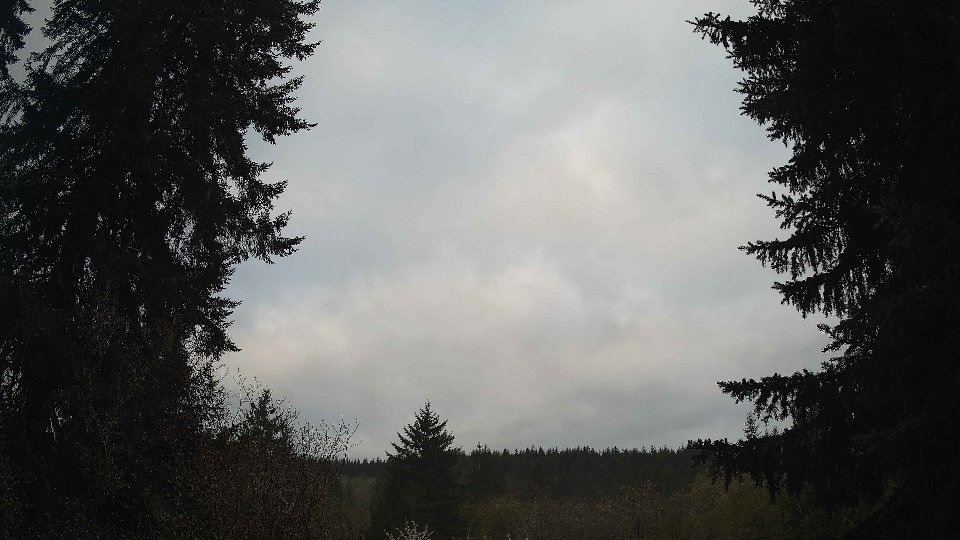 Pacific Northwest skyline timelapse frame from Apr 23rd, 2026 at 7:00 AM