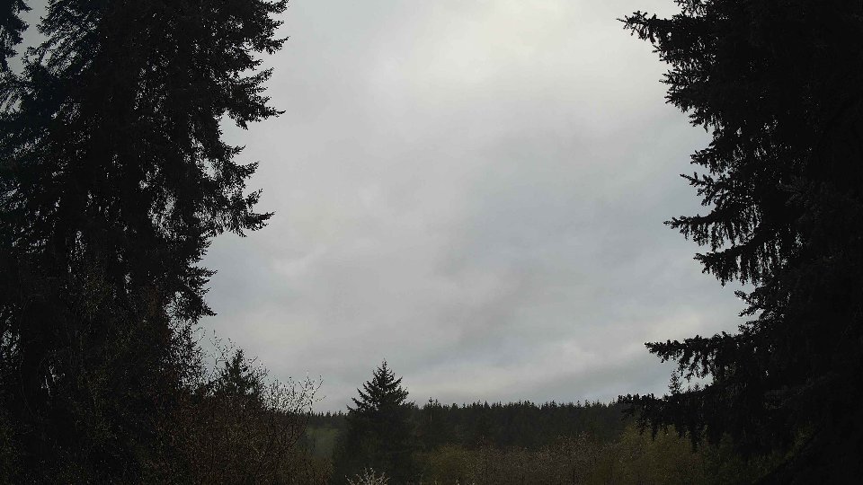 Pacific Northwest skyline timelapse frame from Apr 23rd, 2026 at 7:15 AM