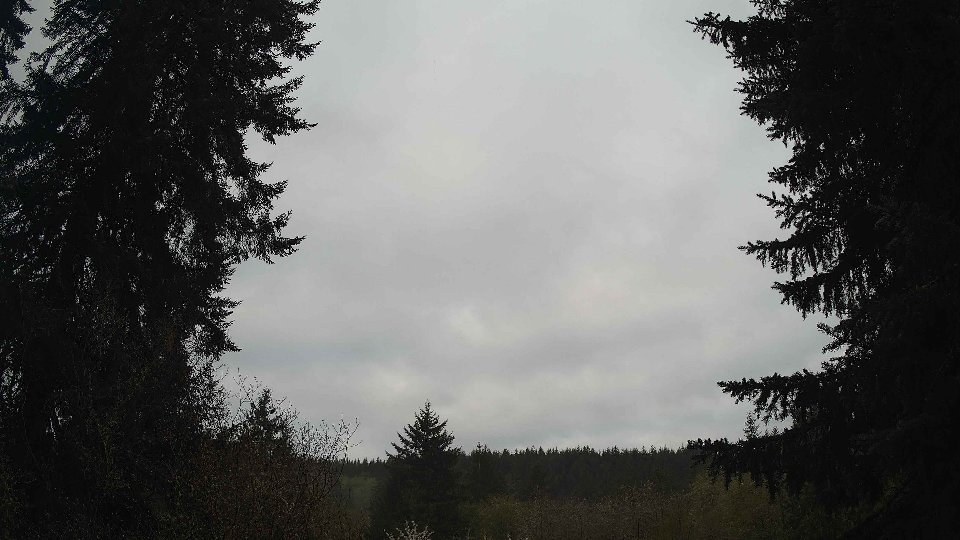 Pacific Northwest skyline timelapse frame from Apr 23rd, 2026 at 7:45 AM