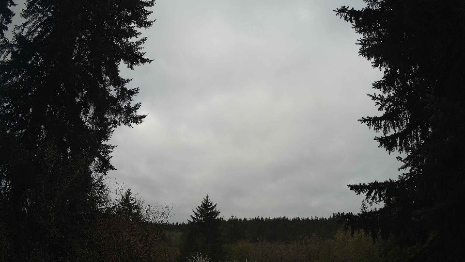 Pacific Northwest skyline timelapse frame from Apr 23rd, 2026 at 8:30 AM