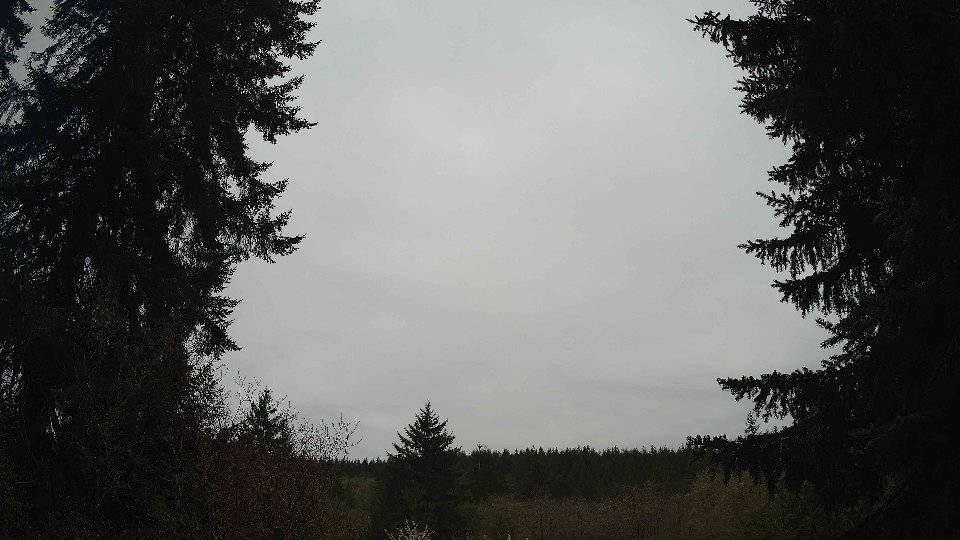 Pacific Northwest skyline timelapse frame from Apr 23rd, 2026 at 9:15 AM