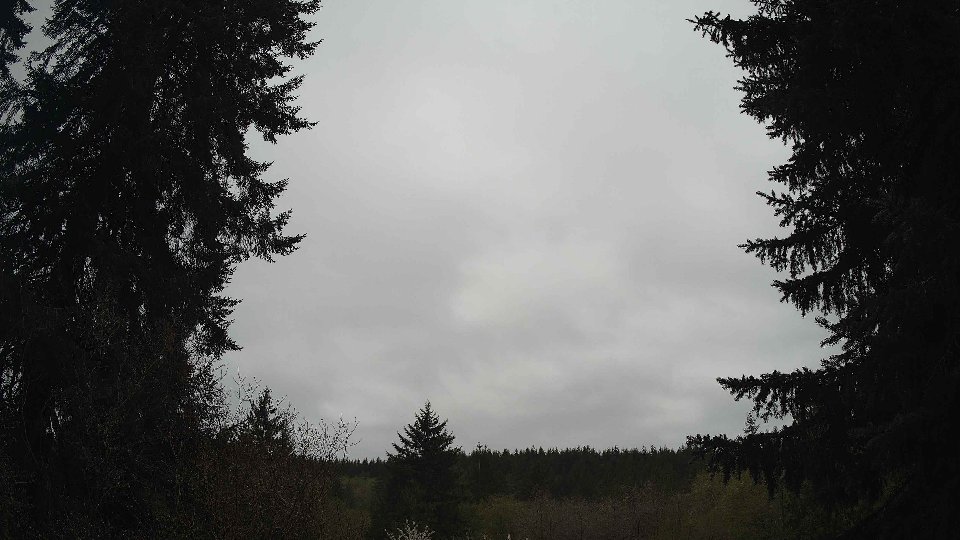 Pacific Northwest skyline timelapse frame from Apr 23rd, 2026 at 9:30 AM