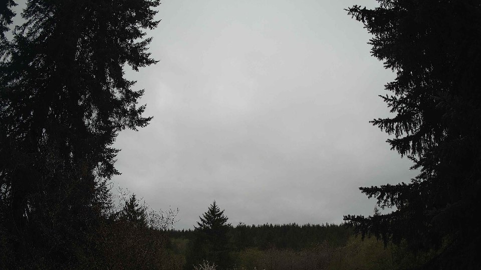 Pacific Northwest skyline timelapse frame from Apr 23rd, 2026 at 10:45 AM