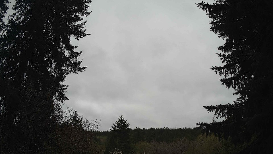 Pacific Northwest skyline timelapse frame from Apr 23rd, 2026 at 11:45 AM