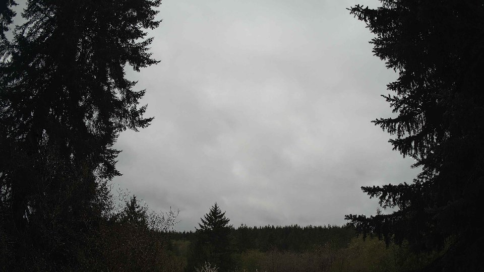 Pacific Northwest skyline timelapse frame from Apr 23rd, 2026 at 12:15 PM