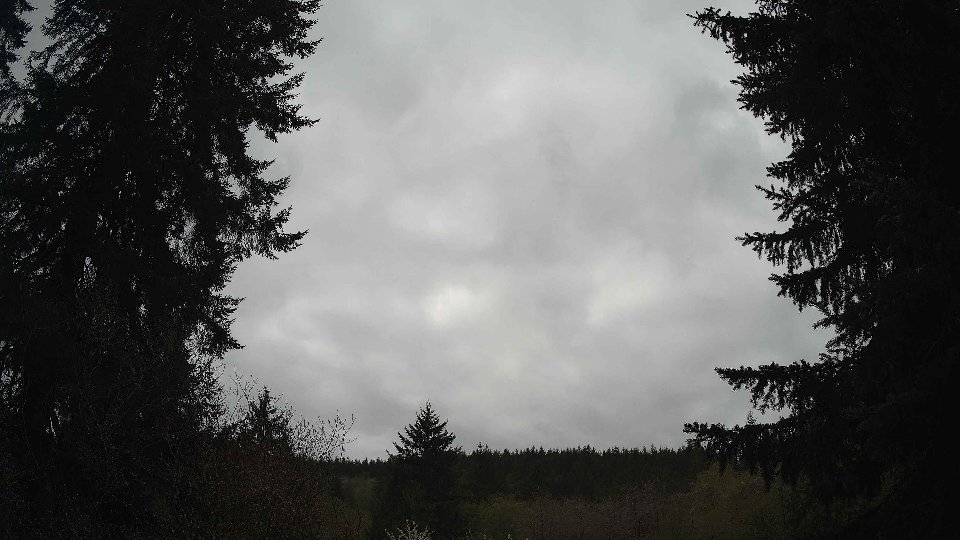 Pacific Northwest skyline timelapse frame from Apr 23rd, 2026 at 1:30 PM