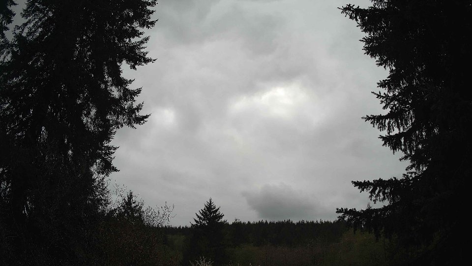 Pacific Northwest skyline timelapse frame from Apr 23rd, 2026 at 2:45 PM