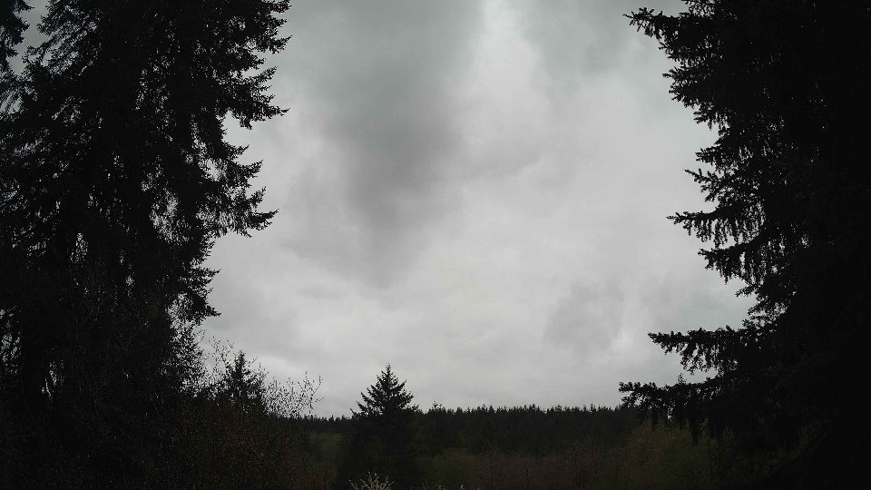 Pacific Northwest skyline timelapse frame from Apr 23rd, 2026 at 3:45 PM