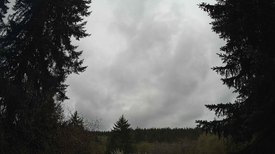 Pacific Northwest skyline timelapse frame from Apr 23rd, 2026 at 4:15 PM