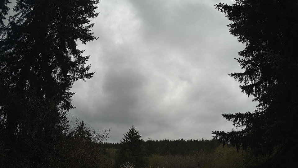 Pacific Northwest skyline timelapse frame from Apr 23rd, 2026 at 4:30 PM