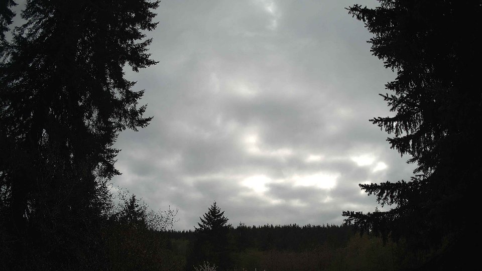 Pacific Northwest skyline timelapse frame from Apr 23rd, 2026 at 5:30 PM