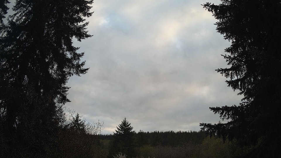 Pacific Northwest skyline timelapse frame from Apr 23rd, 2026 at 7:30 PM
