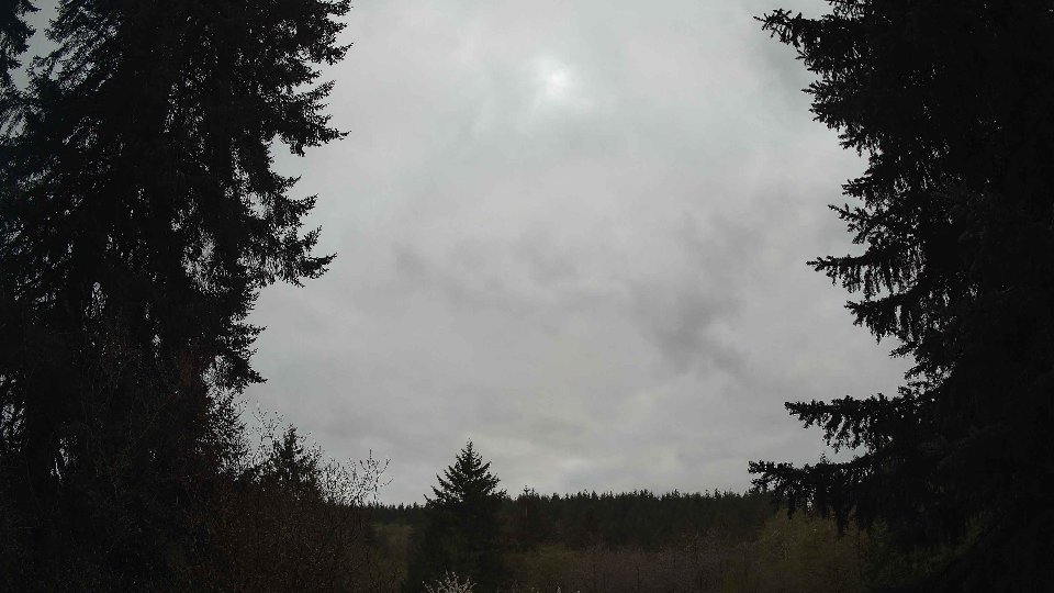 Pacific Northwest skyline timelapse frame from Apr 23rd, 2026 at 8:00 PM
