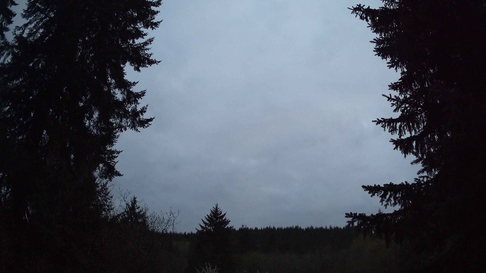 Pacific Northwest skyline timelapse frame from Apr 23rd, 2026 at 8:30 PM