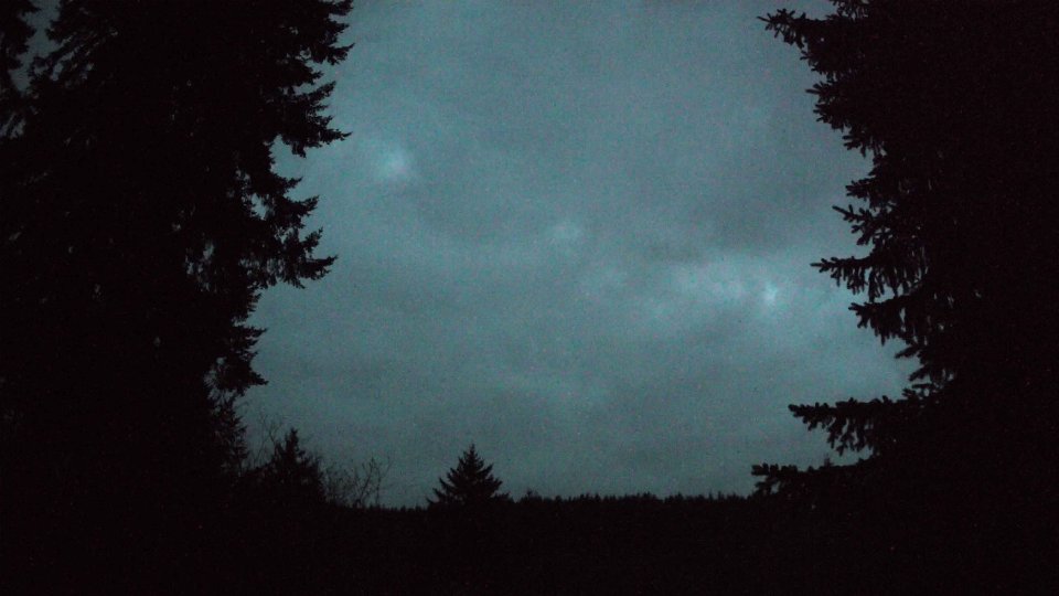 Pacific Northwest skyline timelapse frame from Apr 23rd, 2026 at 8:45 PM