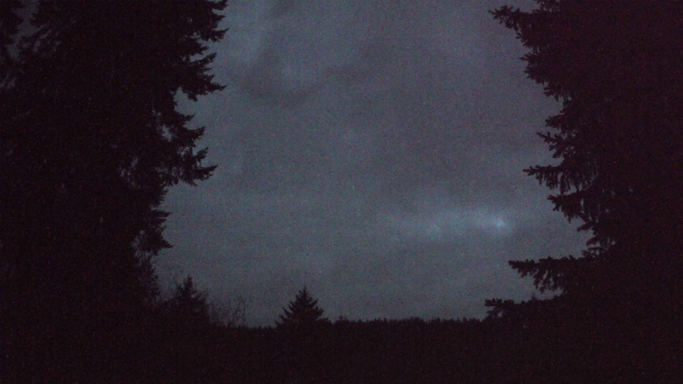 Pacific Northwest skyline timelapse frame from Apr 23rd, 2026 at 8:49 PM