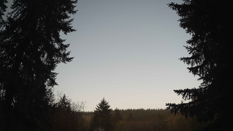 Pacific Northwest skyline timelapse frame from Apr 24th, 2026 at 6:15 AM