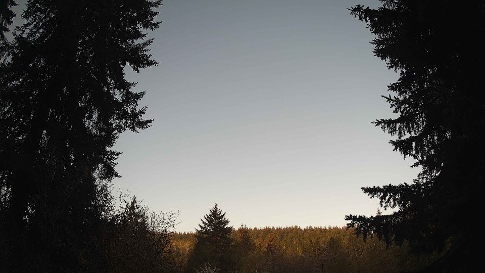 Pacific Northwest skyline timelapse frame from Apr 24th, 2026 at 6:45 AM