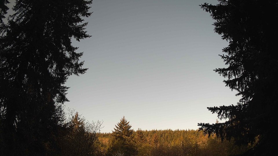 Pacific Northwest skyline timelapse frame from Apr 24th, 2026 at 7:30 AM