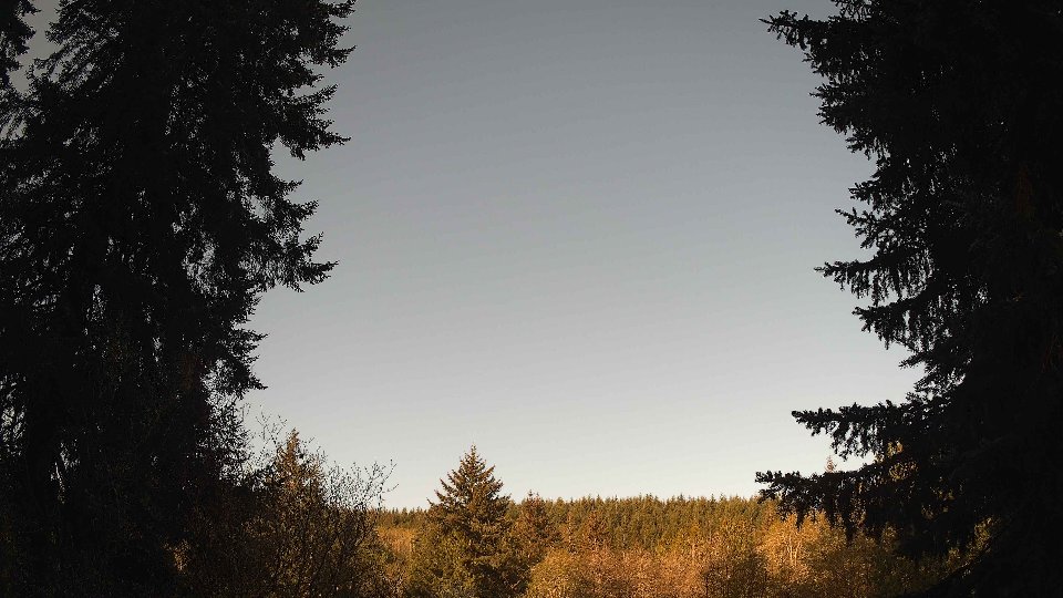 Pacific Northwest skyline timelapse frame from Apr 24th, 2026 at 8:00 AM