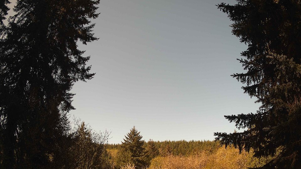 Pacific Northwest skyline timelapse frame from Apr 24th, 2026 at 9:45 AM